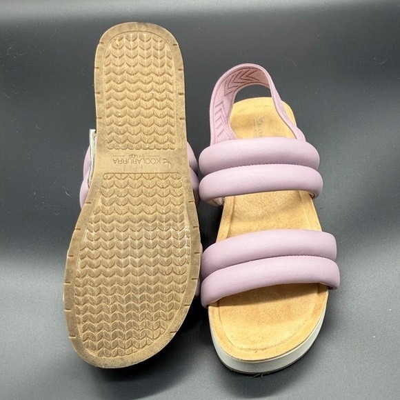 Koolaburra by UGG Purple Padded Platform Sandals Women's Size 8.5 - Picture 5 of 7